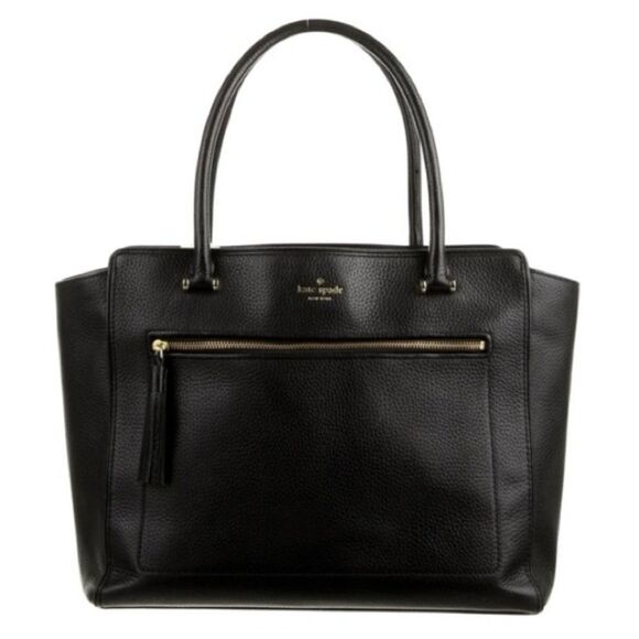 kate spade Handbags - Kate Spade Black leather shoulder bag Tote